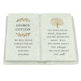 Personalised Family Tree Garden Memorial Stone - The Flower & Gift Yard