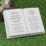 Personalised Family Tree Garden Memorial Stone - The Flower & Gift Yard