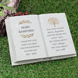 Personalised Family Tree Garden Memorial Stone - The Flower & Gift Yard