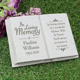 Personalised In Loving Memory Garden Memorial Stone - The Flower & Gift Yard