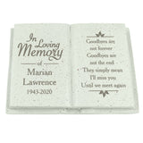 Personalised In Loving Memory Garden Memorial Stone - The Flower & Gift Yard