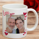Personalised Love You Mug with Photo - The Flower & Gift Yard