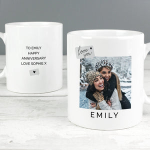 Personalised Message and Photo Mug - The Flower & Gift Yard