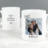 Personalised Message and Photo Mug - The Flower & Gift Yard