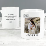 Personalised Message and Photo Mug - The Flower & Gift Yard