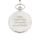 Personalised Pocket Fob Watch - The Flower & Gift Yard