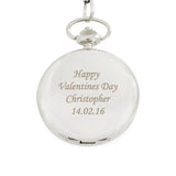 Personalised Pocket Fob Watch - The Flower & Gift Yard