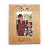 Personalised "You're Like a Dad to Me" Photo Frame - The Flower & Gift Yard