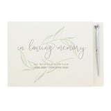 Personalised In Loving Memory Guest Book
