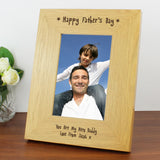 Personalised Happy Fathers Day Photo Frame