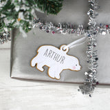 Personalised Polar Bear Family Tree Decorations