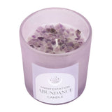 Abundance French Lavender Crystal Chip Candle - The Flower & Gift Yard