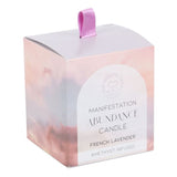Abundance French Lavender Crystal Chip Candle - The Flower & Gift Yard