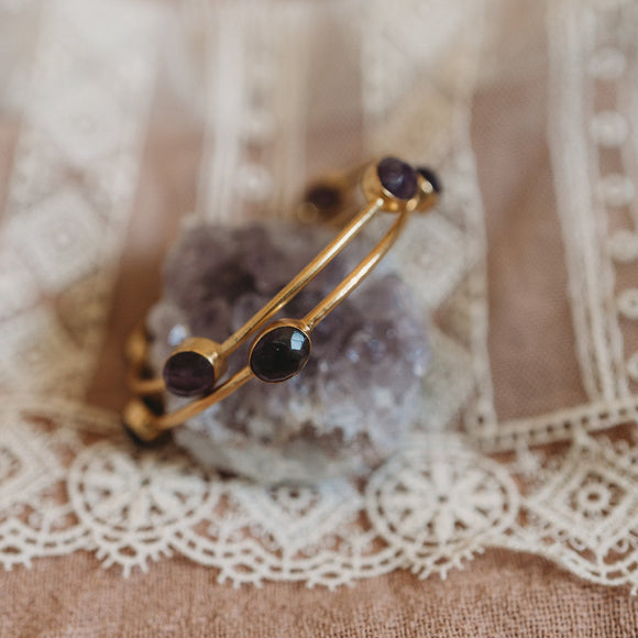 Amethyst Bangle - The Flower & Gift Yard
