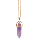 Amethyst Crystal Necklace Card - The Flower & Gift Yard