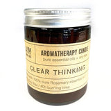 Aromatherapy Candle - Clear Thinking - Rosemary Oil - The Flower & Gift Yard