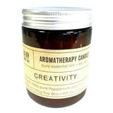 Aromatherapy Candle - Creativity - Peppermint Oil - The Flower & Gift Yard
