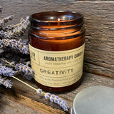 Aromatherapy Candle - Creativity - Peppermint Oil - The Flower & Gift Yard