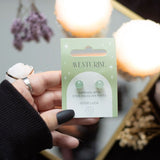 Aventurine Semi Precious Crystal Earrings - The Flower & Gift Yard