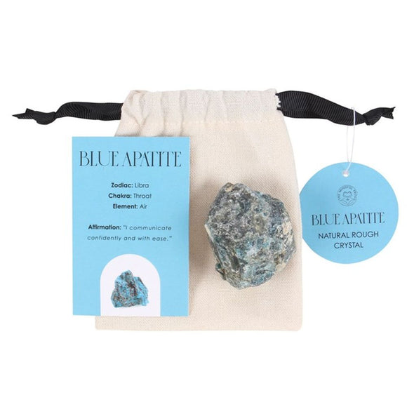 Blue Apatite Healing Rough Crystal - The Flower & Gift Yard