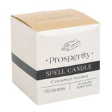 Cinnamon Infused Prosperity Spell Candle - The Flower & Gift Yard