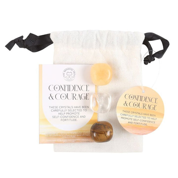 Confidence & Courage Healing Crystal Set - The Flower & Gift Yard