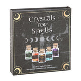 Crystals for Spells Crystal Chip Bottle Gift Set - The Flower & Gift Yard