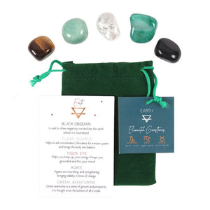 Earth Element Tumble Gemstone Set - The Flower & Gift Yard