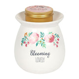 Large Blooming Lovely Wax Melt Burner Gift Set - The Flower & Gift Yard