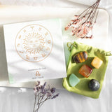 Leo Crystal Tumblestone Set - The Flower & Gift Yard