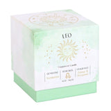 Leo Orange & Bergamot Gemstone Zodiac Candle - The Flower & Gift Yard