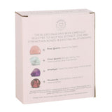 Love Healing Crystal Set with Moon Trinket Dish - The Flower & Gift Yard