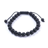 Men's Black Agate Bracelet - The Flower & Gift Yard