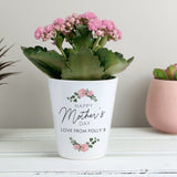 Mother's Day Personalised Plant Pot - The Flower & Gift Yard