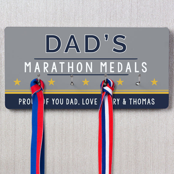 Personalised Achievement Medal Hooks - The Flower & Gift Yard
