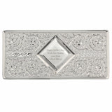 Personalised Antique Silver Plated Jewellery Box - The Flower & Gift Yard