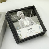 Personalised Botanical Memorial Photo Upload Necklace and Box - The Flower & Gift Yard