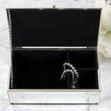 Personalised Butterflies Mirrored Jewellery Box - The Flower & Gift Yard