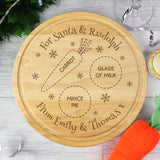 Personalised Christmas Eve Mince Pie Board - The Flower & Gift Yard