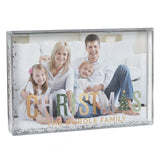 Personalised Christmas Glitter Shaker Photo Frame - The Flower & Gift Yard
