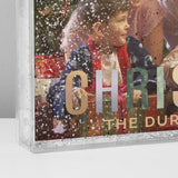 Personalised Christmas Glitter Shaker Photo Frame - The Flower & Gift Yard