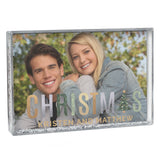 Personalised Christmas Glitter Shaker Photo Frame - The Flower & Gift Yard