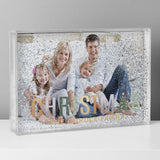 Personalised Christmas Glitter Shaker Photo Frame - The Flower & Gift Yard