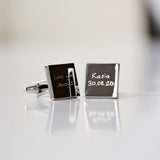 Personalised Cufflinks - The Flower & Gift Yard