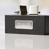 Personalised Cufflinks - The Flower & Gift Yard