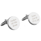 Personalised Cufflinks - The Flower & Gift Yard