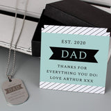 Personalised Dog Tag Necklace - The Flower & Gift Yard