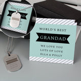 Personalised Dog Tag Necklace - The Flower & Gift Yard