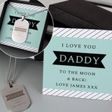 Personalised Dog Tag Necklace - The Flower & Gift Yard