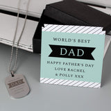 Personalised Dog Tag Necklace - The Flower & Gift Yard